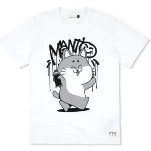 MANTO T-shirt Koszulka DEBZA White