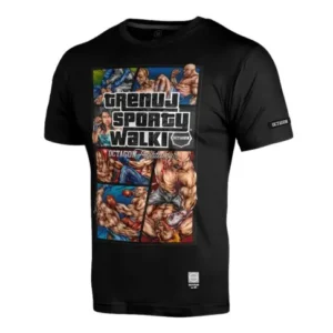 Octagon T-Shirt Koszulka Trenuj Sporty Walki Black
