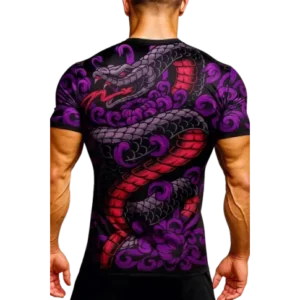 WarHouse Rashguard Krótki Rękaw "Viper" Black