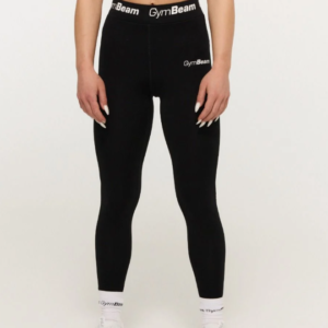 Damskie legginsy Simple Black - GymBeam